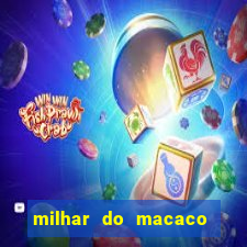 milhar do macaco que mais saem no jogo do bicho